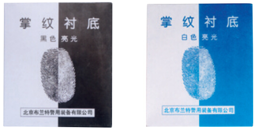 黑色/白色亮光掌纹衬底