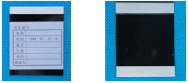 黑色衬底指纹提取胶片