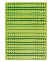 透明不干胶比例尺 （12cm）