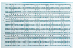 白色不干胶比例尺 (30cm)
