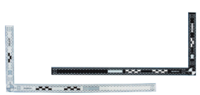 45×18厘米双面黑白直角尺