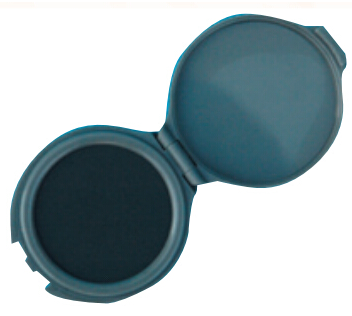 陶瓷板黑色指纹捺印盒