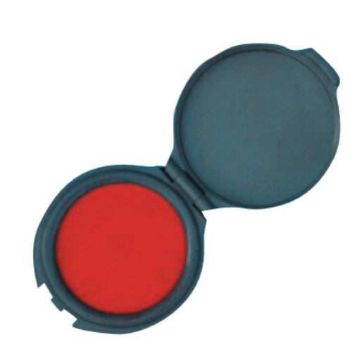 陶瓷板红色指纹捺印盒