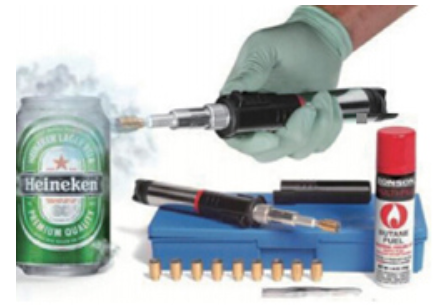 502胶手印熏显枪、502熏枪弹头（10个/盒）