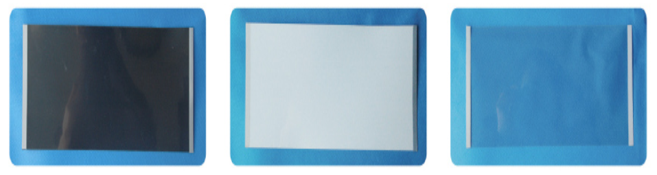  黑色/白色/透明衬底足迹提取片	