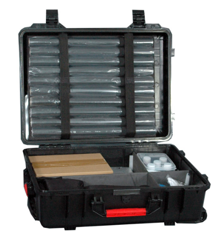 高档平面盒立体足迹提取箱